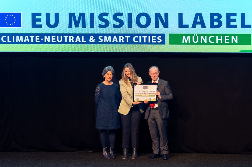 München erhält das EU-Mission Label