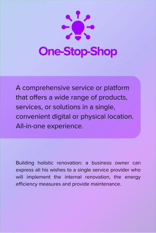 One-Stop-Shop front back