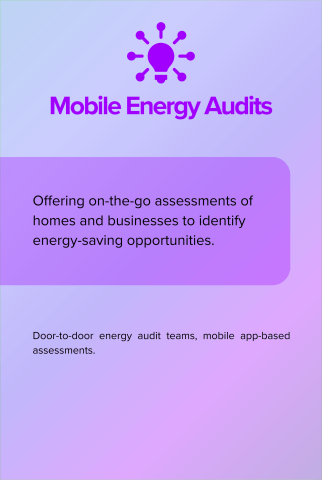 Mobile Energy Audits back card