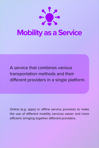 Mobility as a Service back card