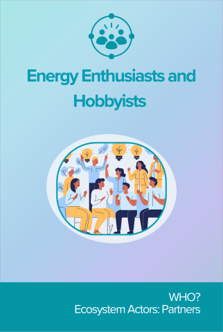 Energy Enthusiasts and Hobbyists front card
