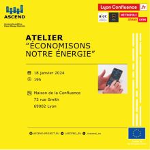 Workshop on the Ecolyo application with the Agence Local de l’Energie et du Climat de la Métropole de Lyon