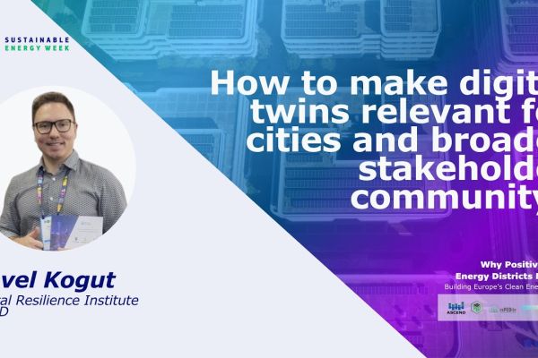 Embedded thumbnail for Pavel Kogut - How to make digital twins relevant for cities and broader stakeholder community?