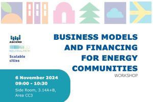[SCEWC 2024] Business Models and Financing for Energy Communities Workshop