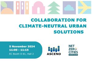 Collaboration for Climate-Neutral Urban Solutions: MoU Signing