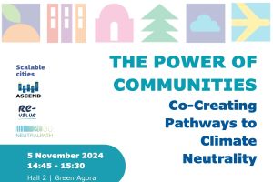 [SCEWC 2024] The Power of Communities: Co-Creating Pathways to Climate Neutrality