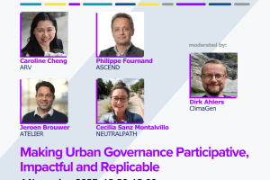 Making Urban Governance Participative, Impactful and Replicable
